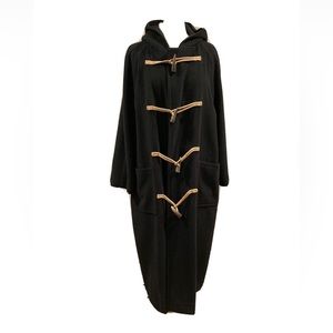 Vintage Ralph Lauren cashmere horn toggle coat